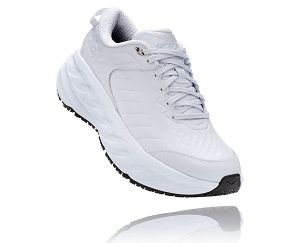 Hoka One One Bondi Sr Womens Road Running Shoes White | AU-2430679
